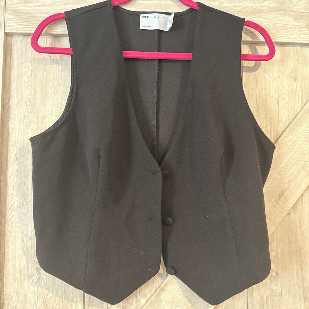 ASOS Black Vest